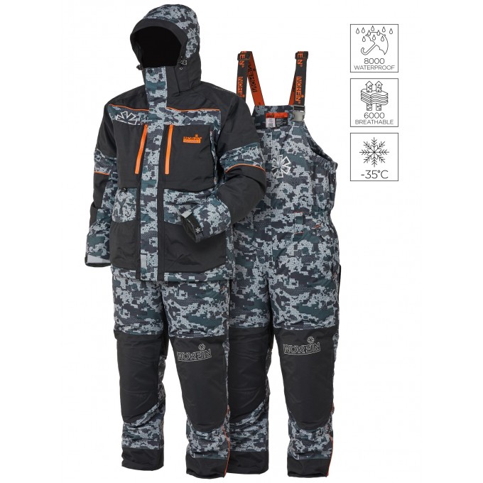 Костюм зимний NORFIN DISCOVERY 3 CAMO 03 р.L 453203-L Костюм зимний NORFIN DISCOVERY 3 CAMO 03 р.L 453203-L